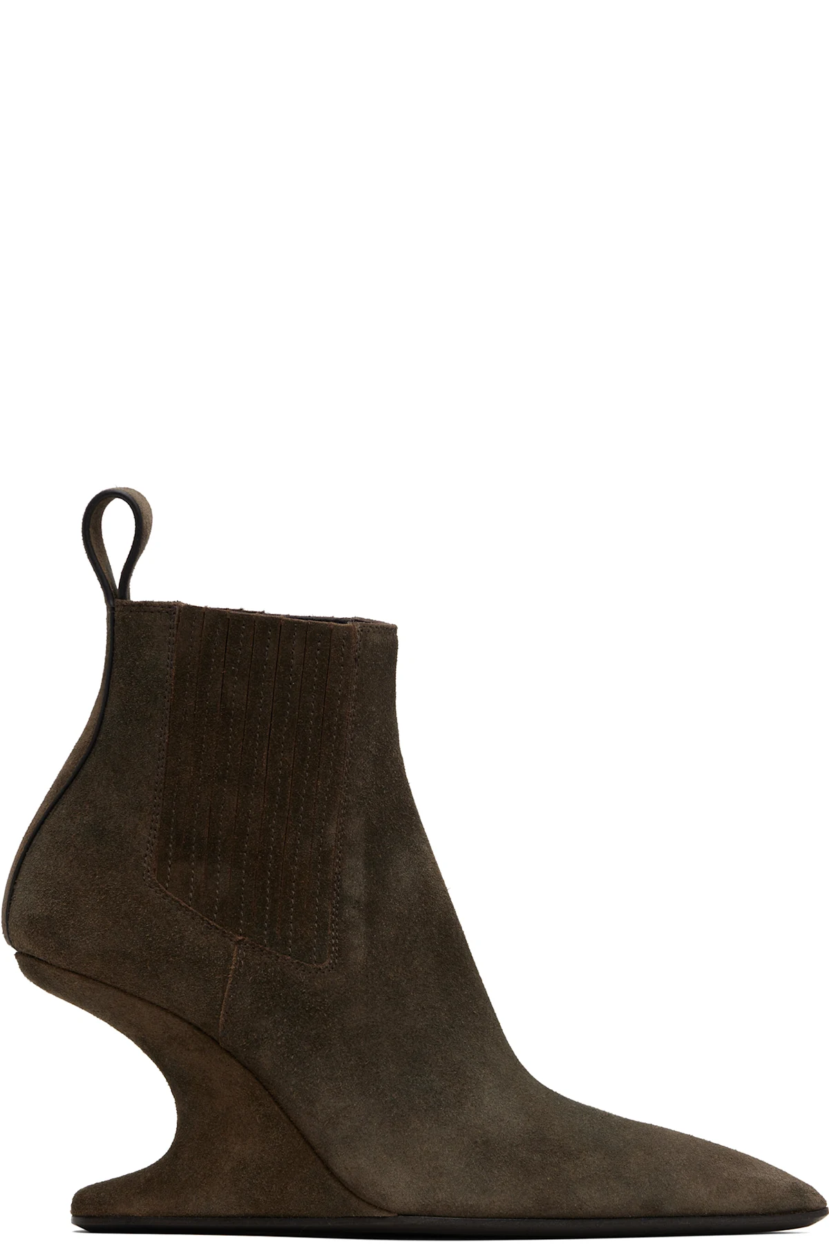 Brown Concordians Runway Ankle Sharp Boots