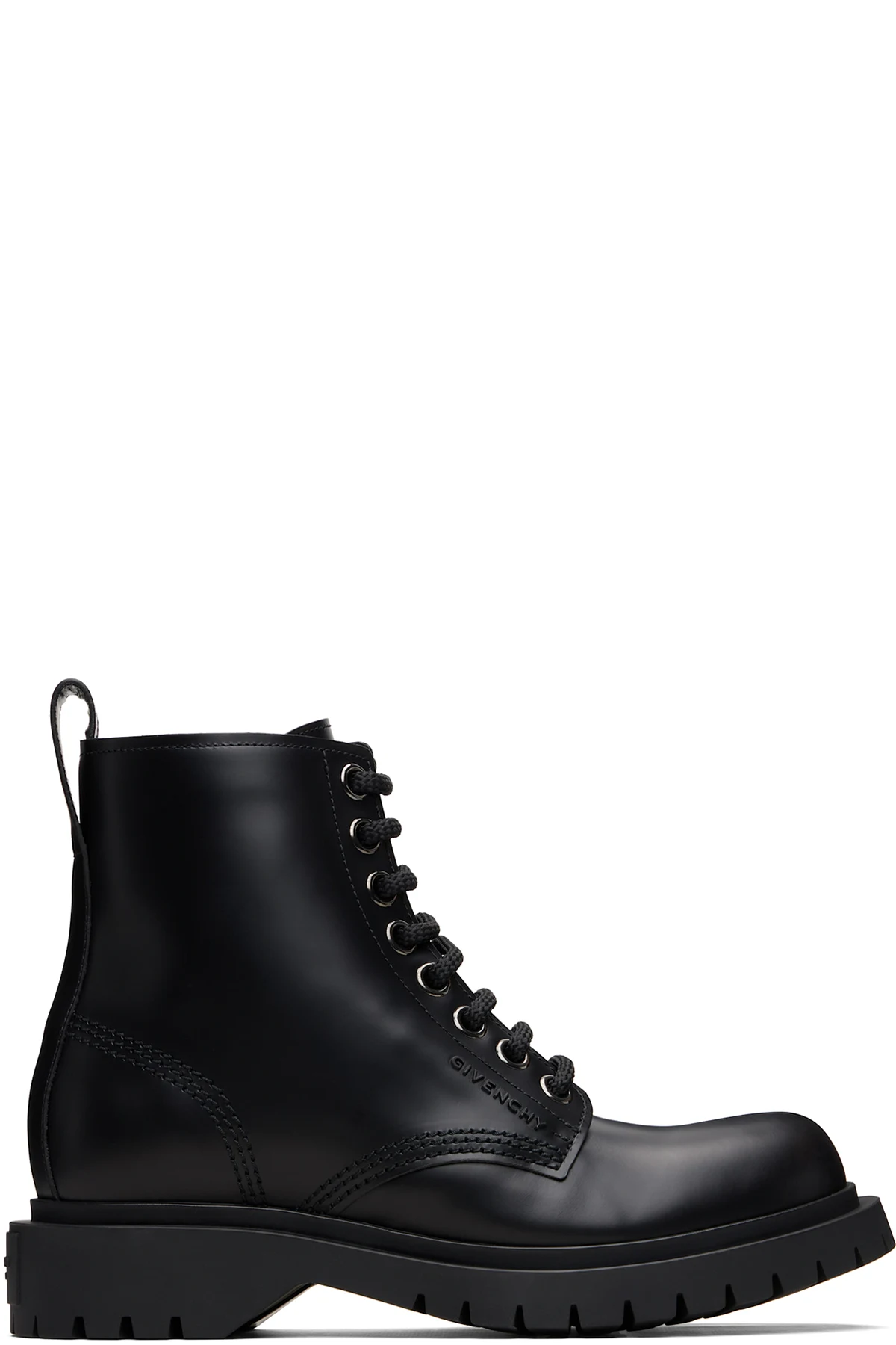 Black Lace Up Boots