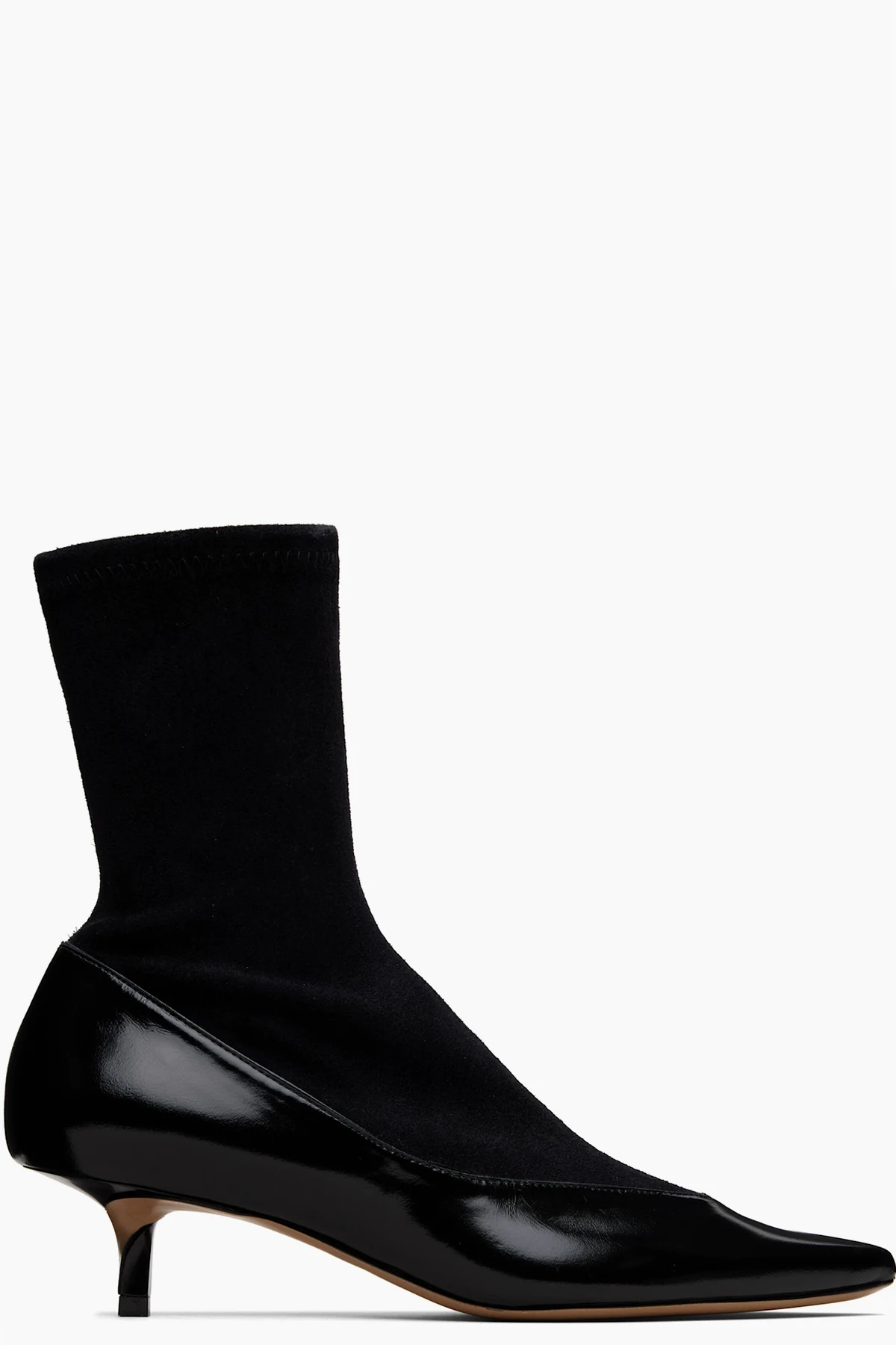 Black 'The Tourni pumped ankle' Boots