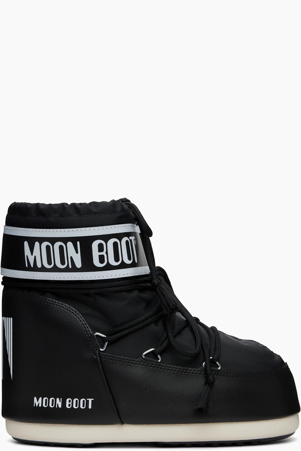 Black Icon Low Nylon Boots
