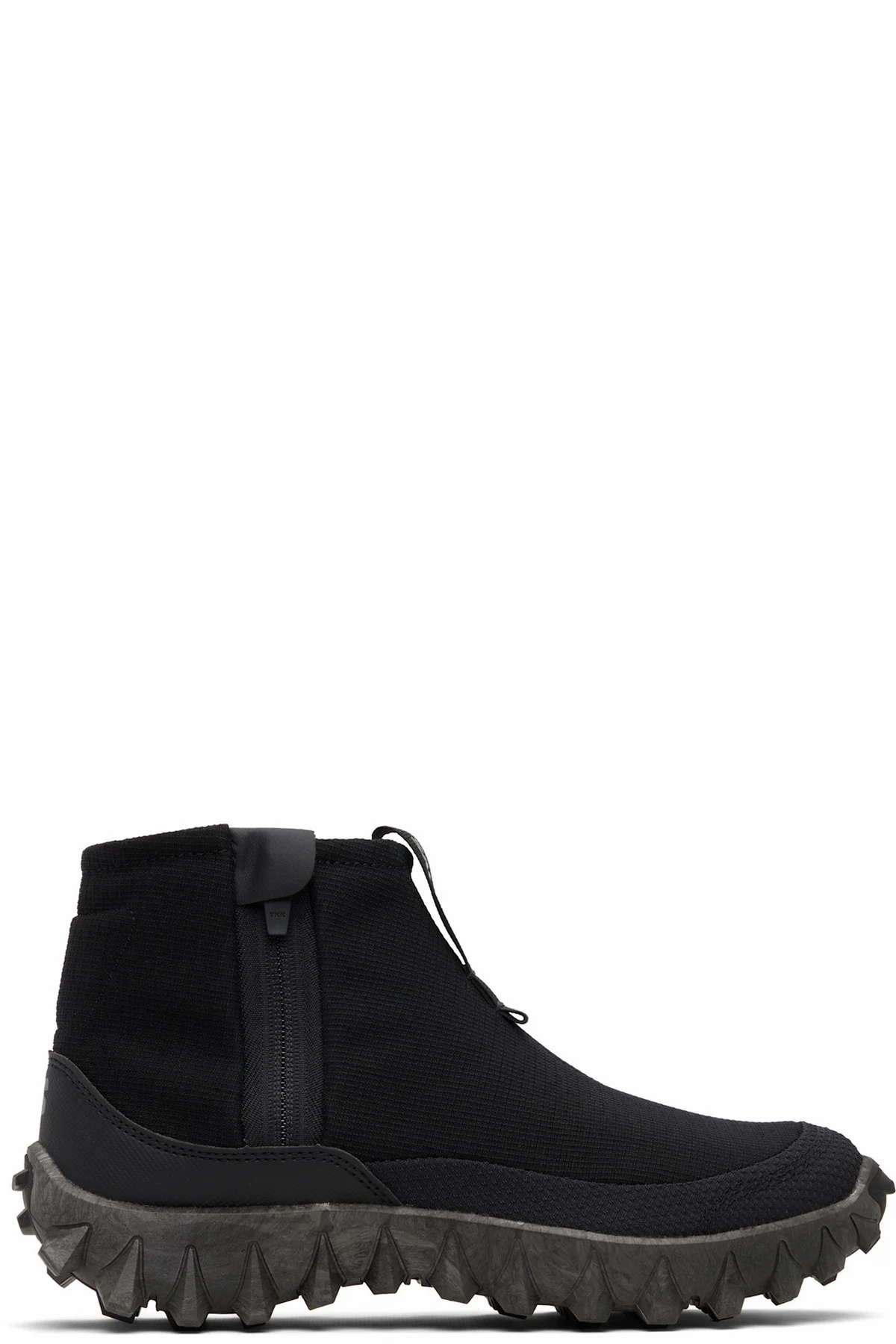 Black Snowclog Mid High Top Sneakers
