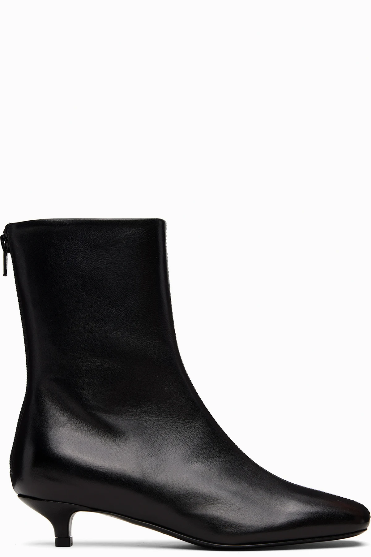 Black Day Nappa Ankle Boots