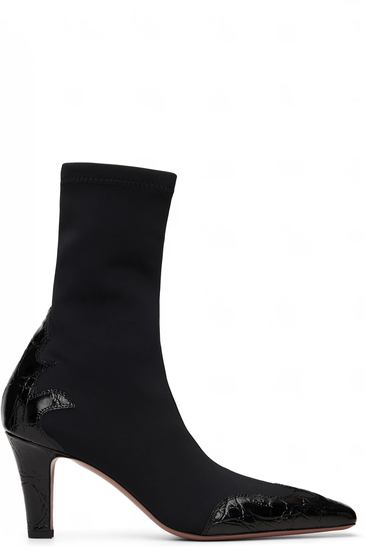 Black Belle Western 75 Ankle Boots