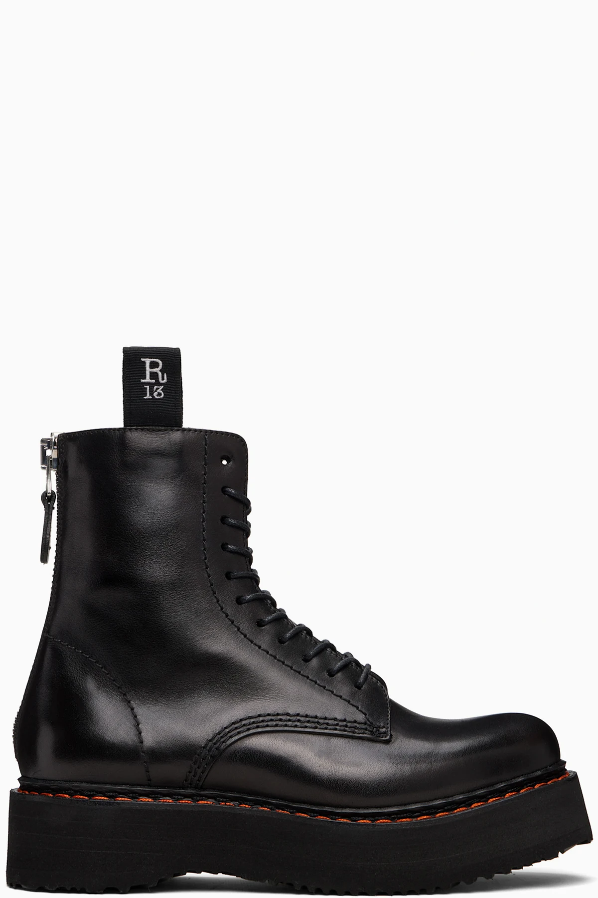 Black Single Stack Boots