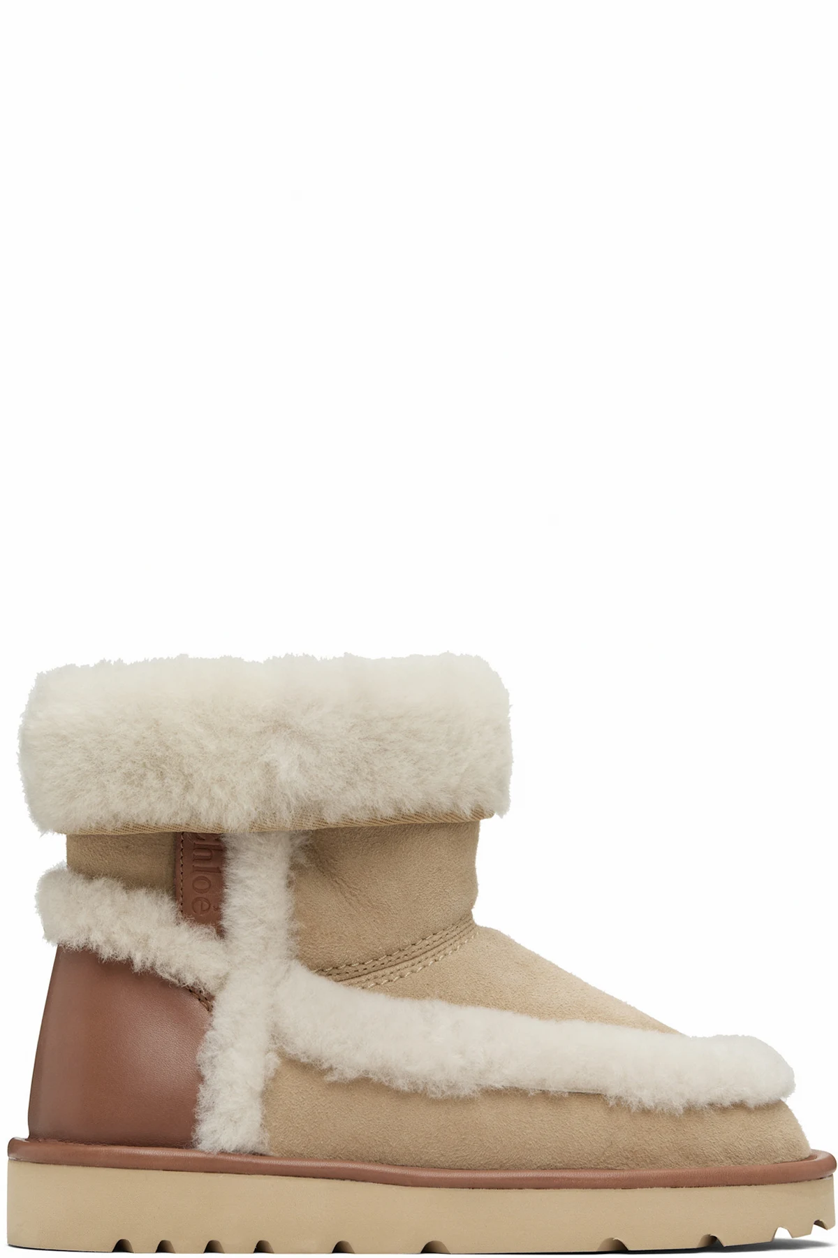 Beige Dolcie Ankle Boots