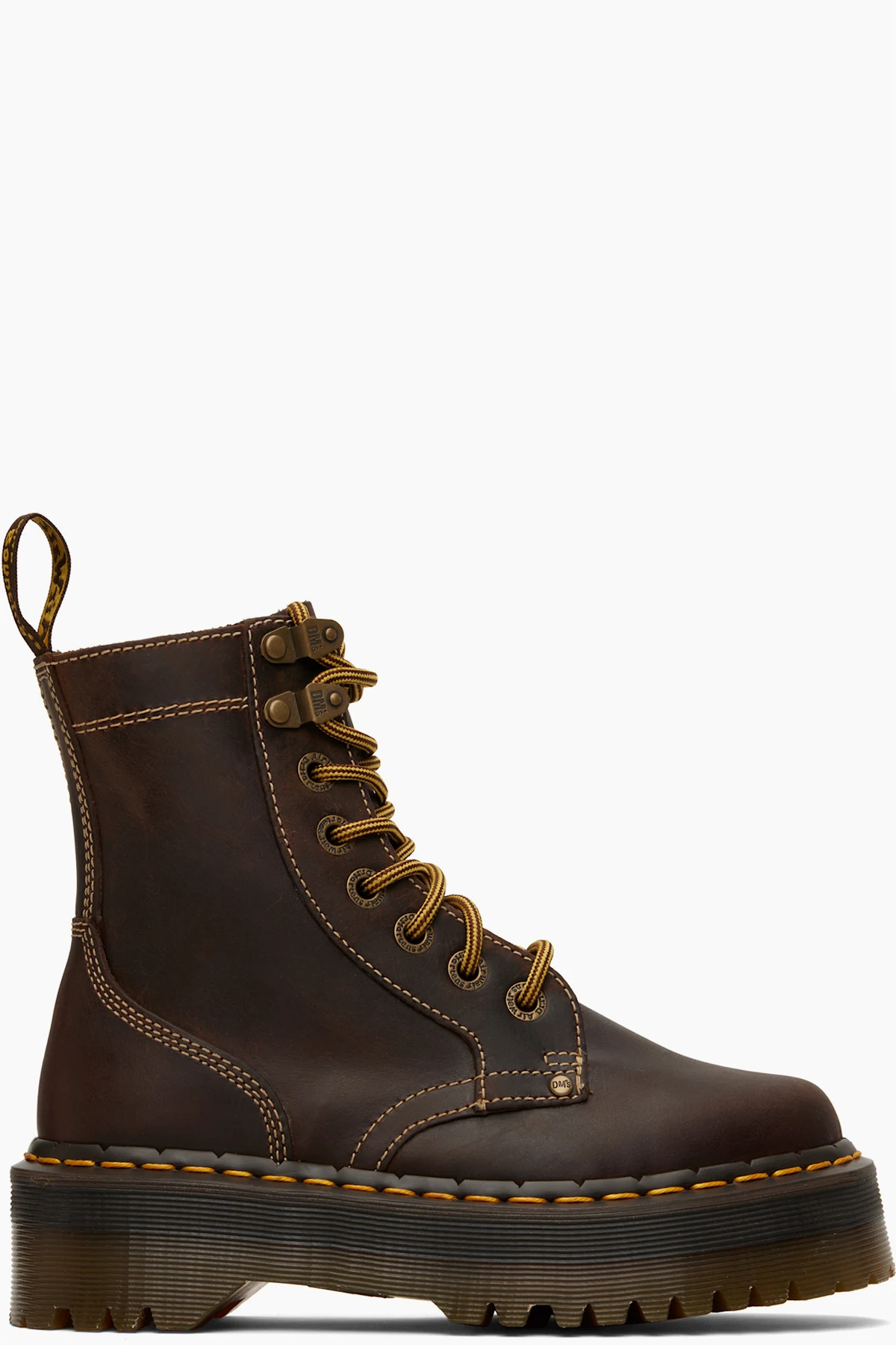 Brown Jadon Arc Platform Boots