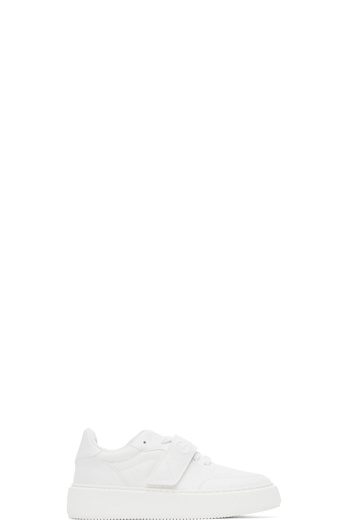 White Sporty Mix Sneakers