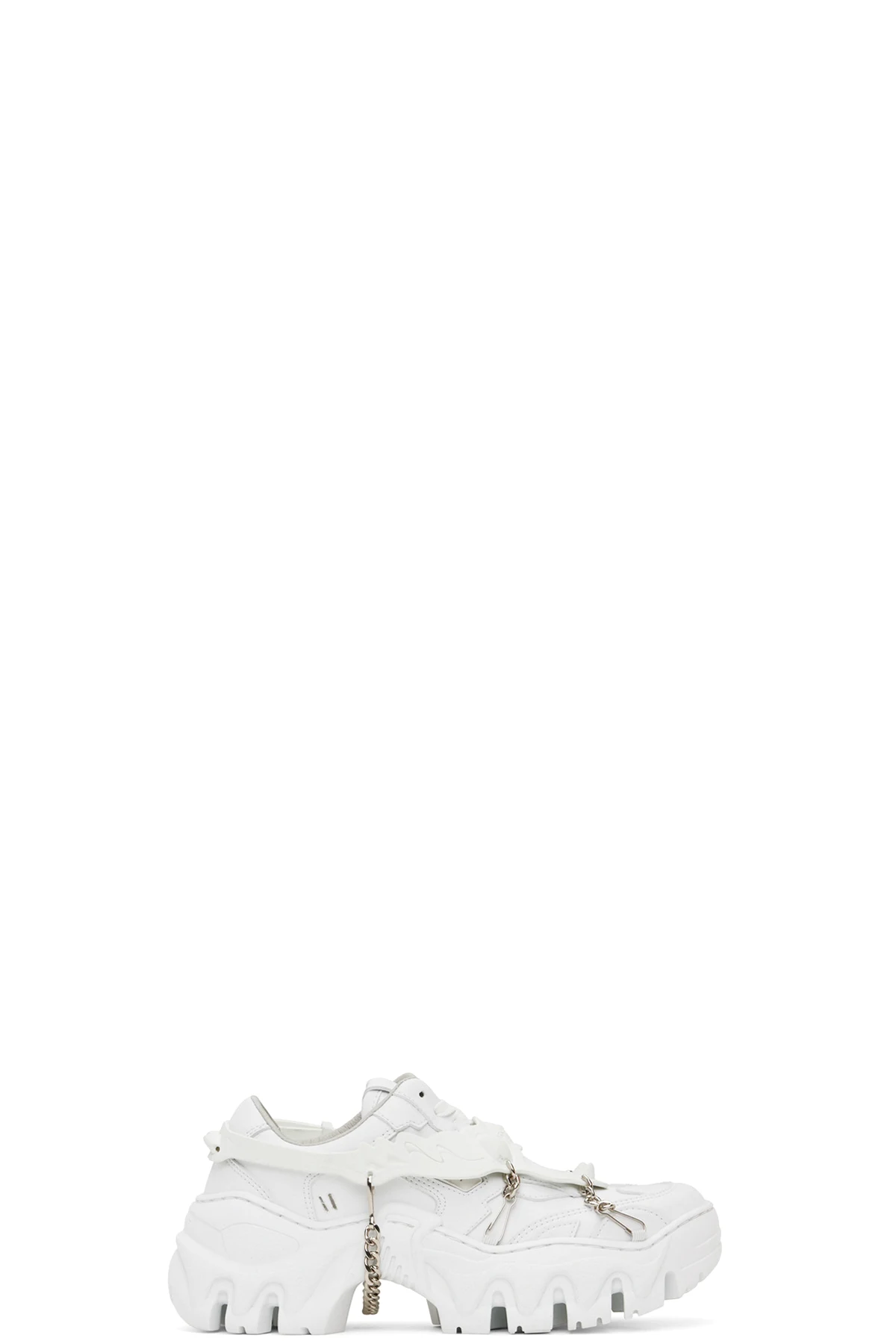White Boccaccio II Harness Sneakers