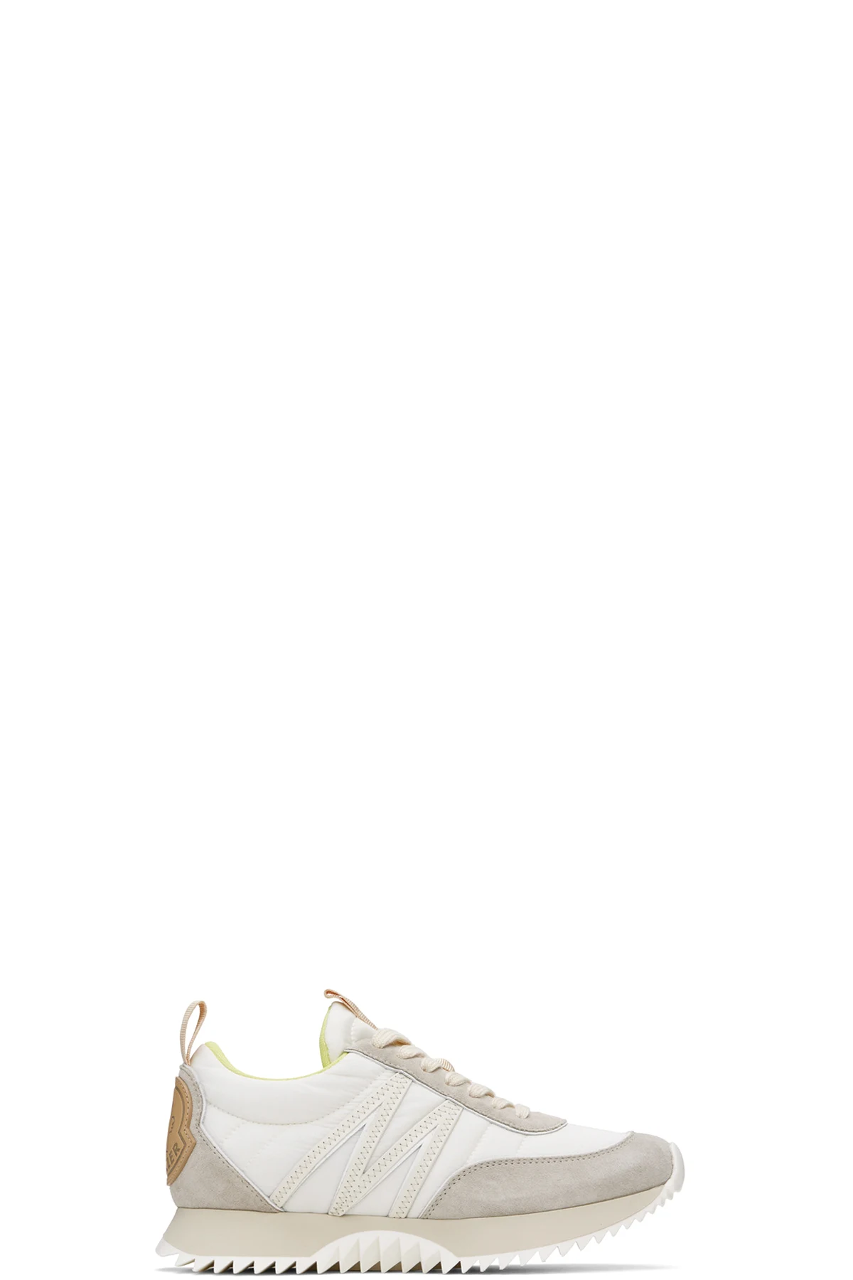 Beige & White Pacey Sneakers