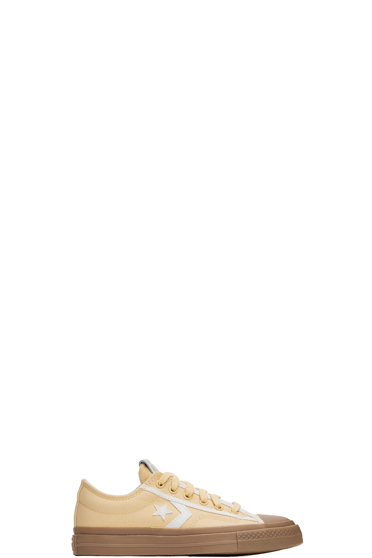 Yellow Star Player 76 Tonal Low Top Sneakers