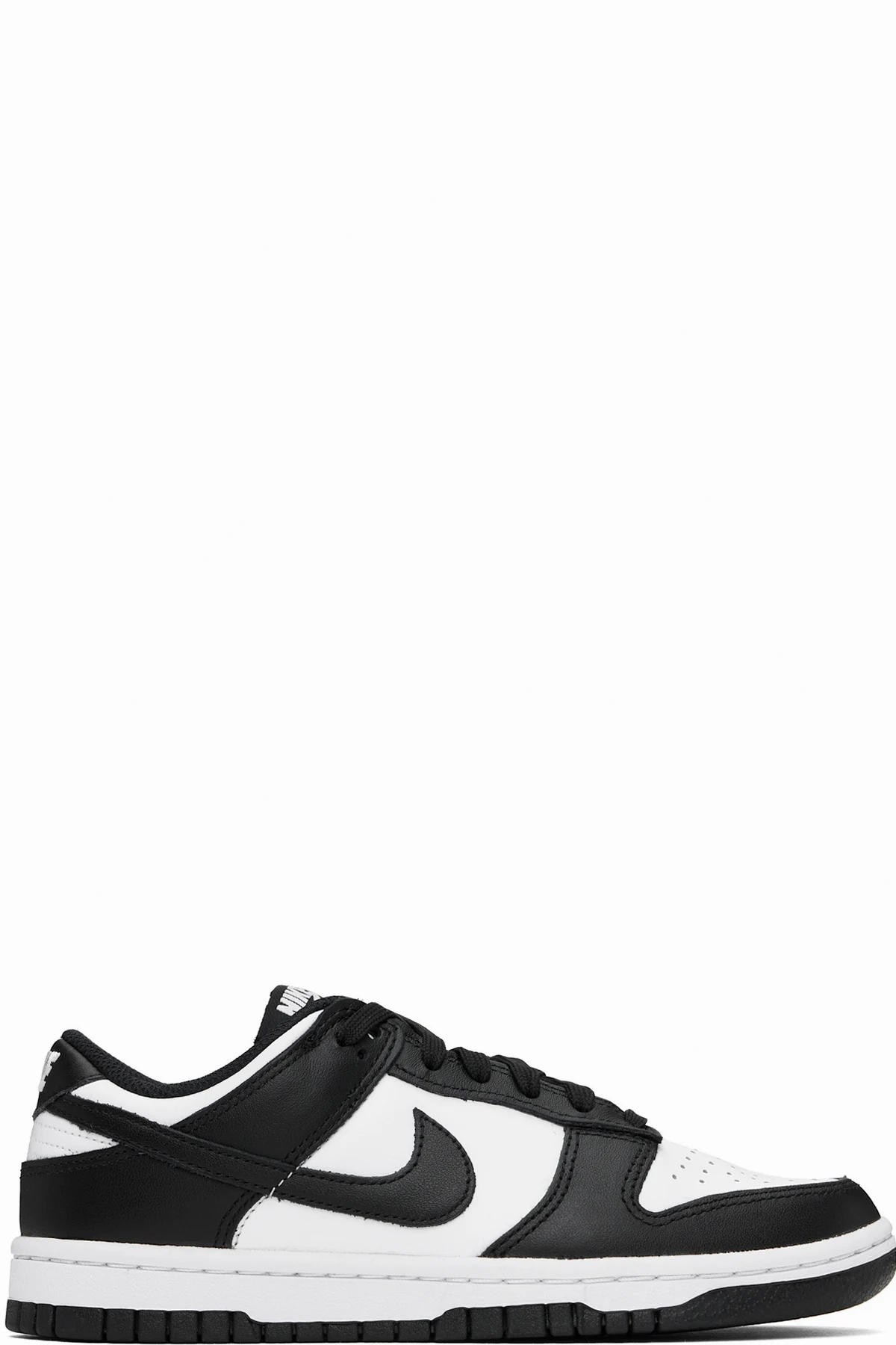 Black & White Dunk Low Sneakers