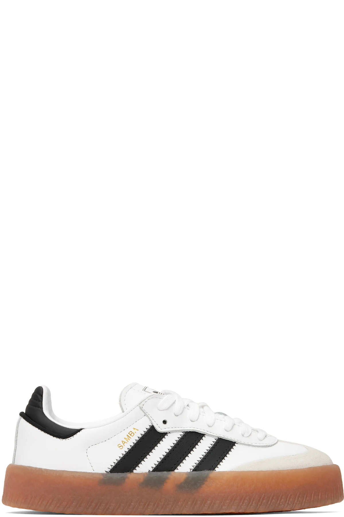 White & Black Sambae Sneakers