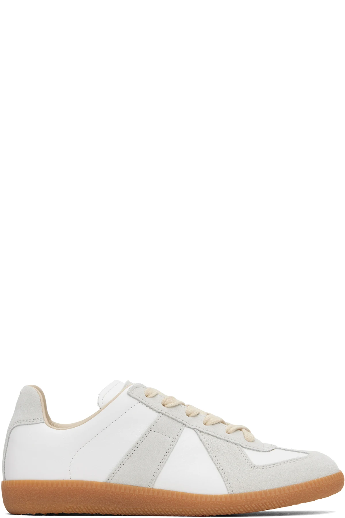 White & Gray Replica Sneakers