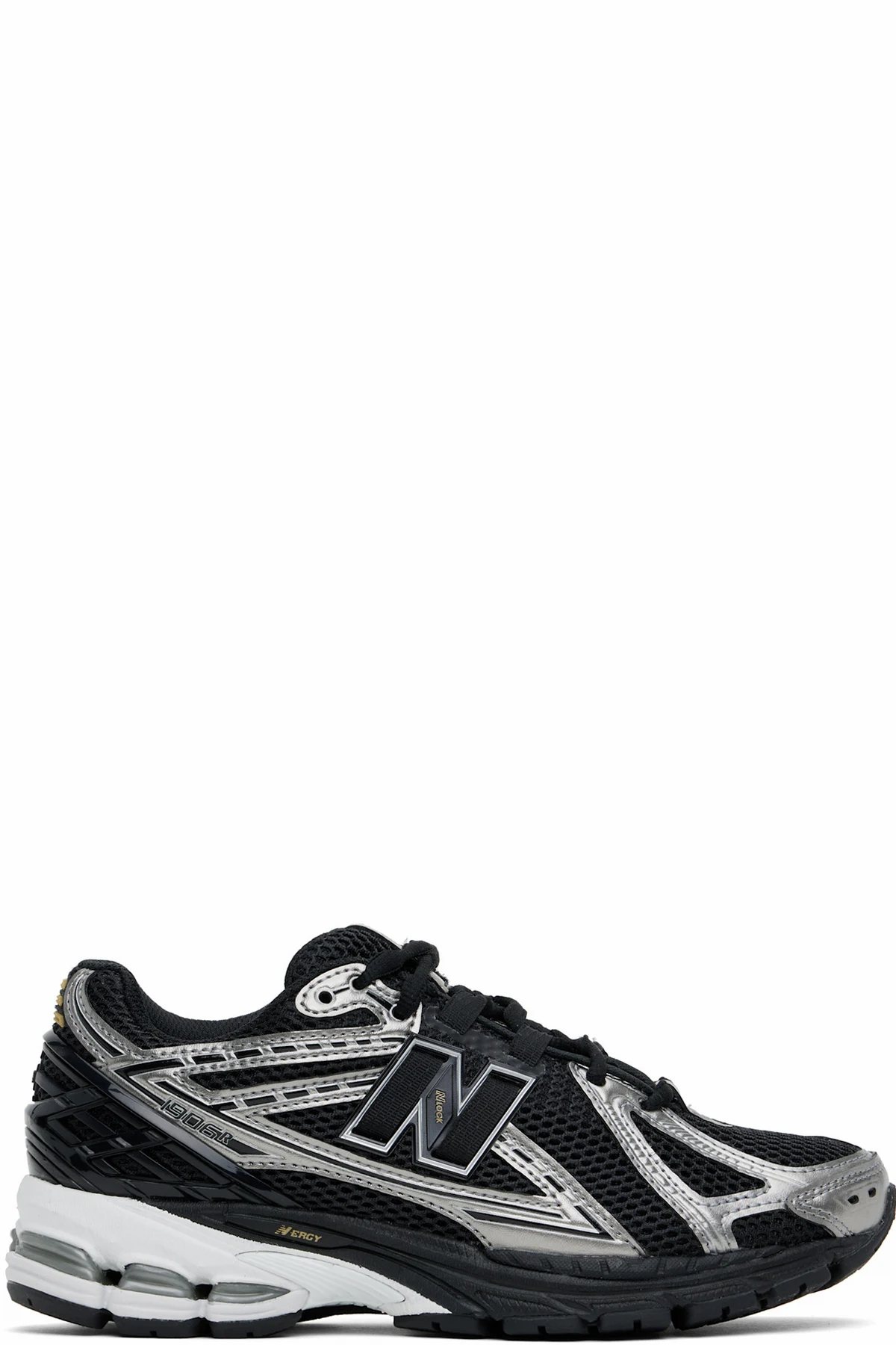 Black & Silver 1906R Sneakers