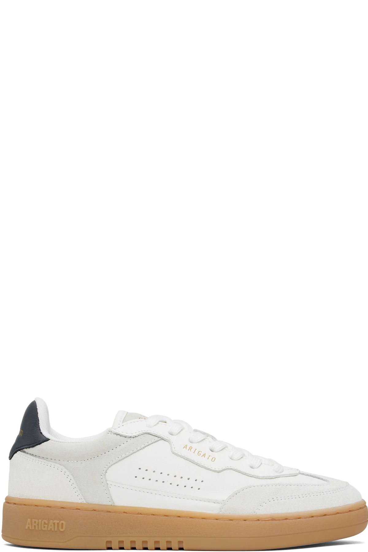 White & Gray Dice T-Toe Sneakers