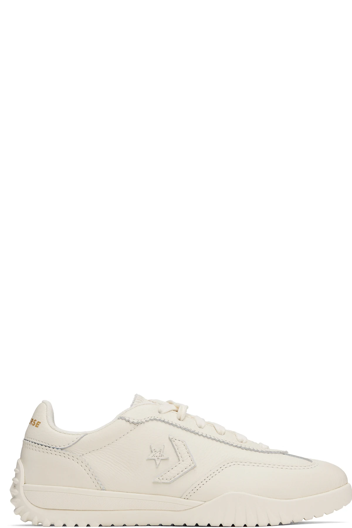 Off-White Run Star Trainer Gold Low Top Sneakers
