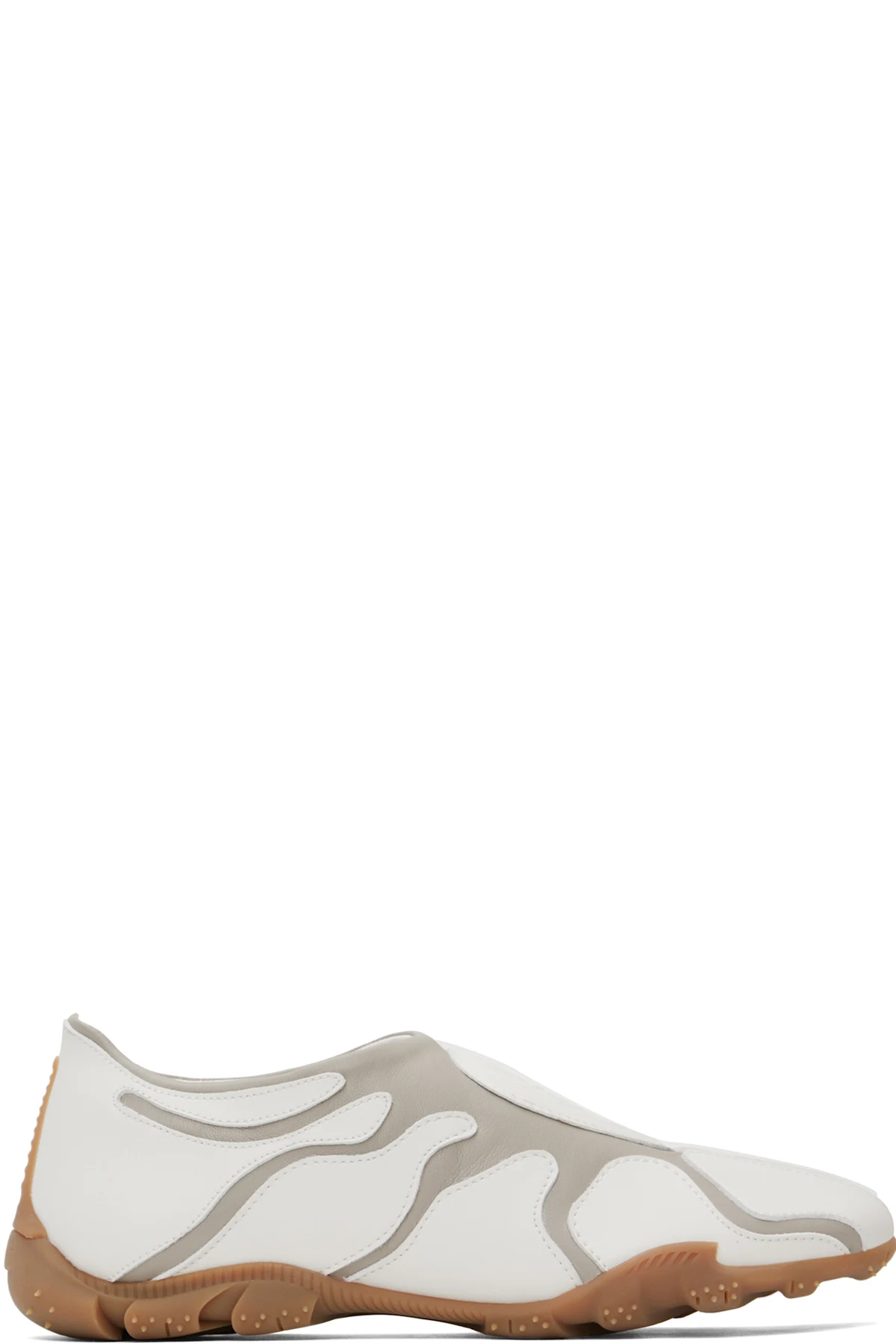 White & Gray DAO Sneakers