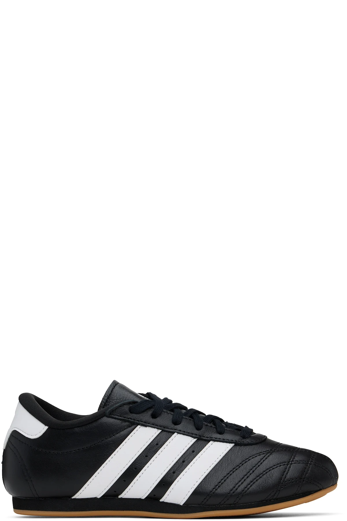 Black Taekwondo Lace Sneakers