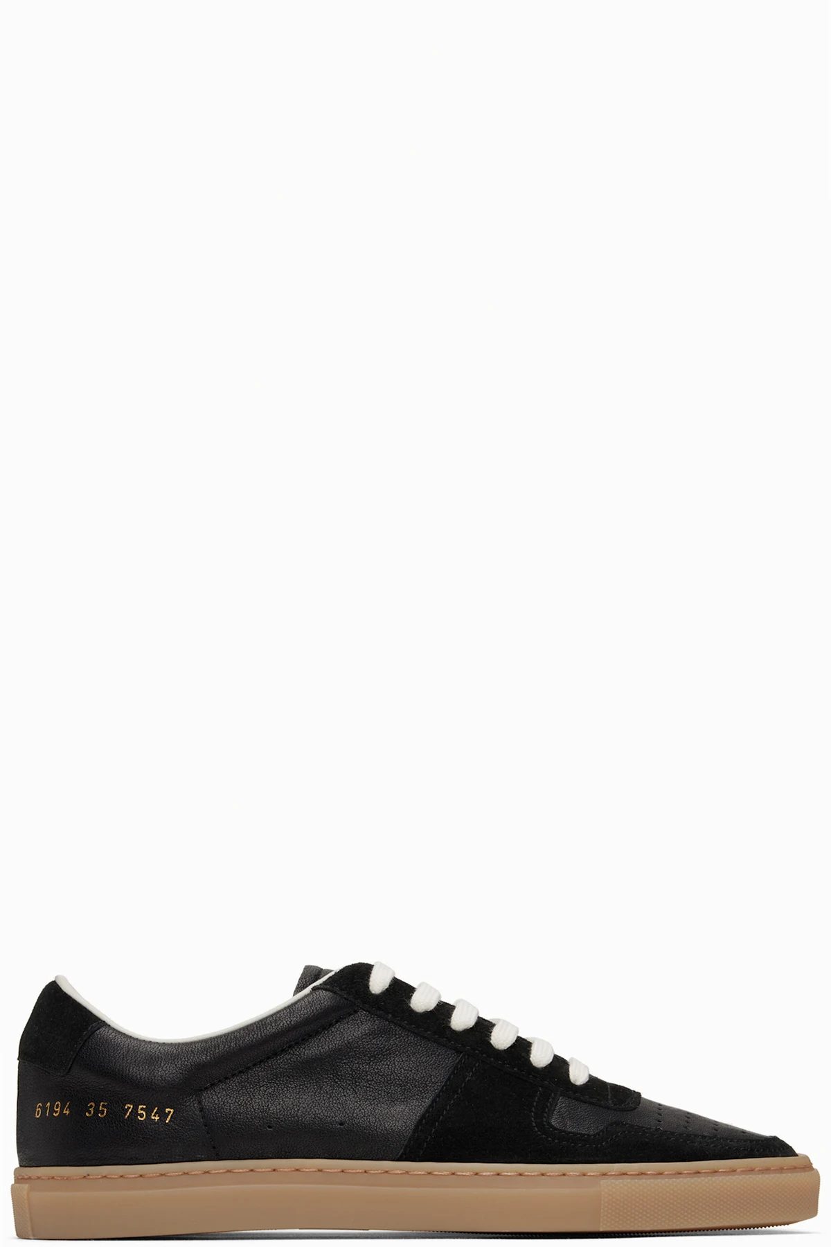 Black BBall Duo Slim Sneakers