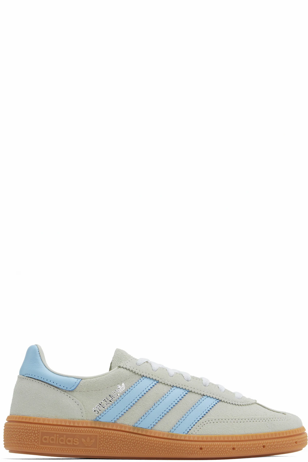 Gray & Blue Handball Spezial Sneakers