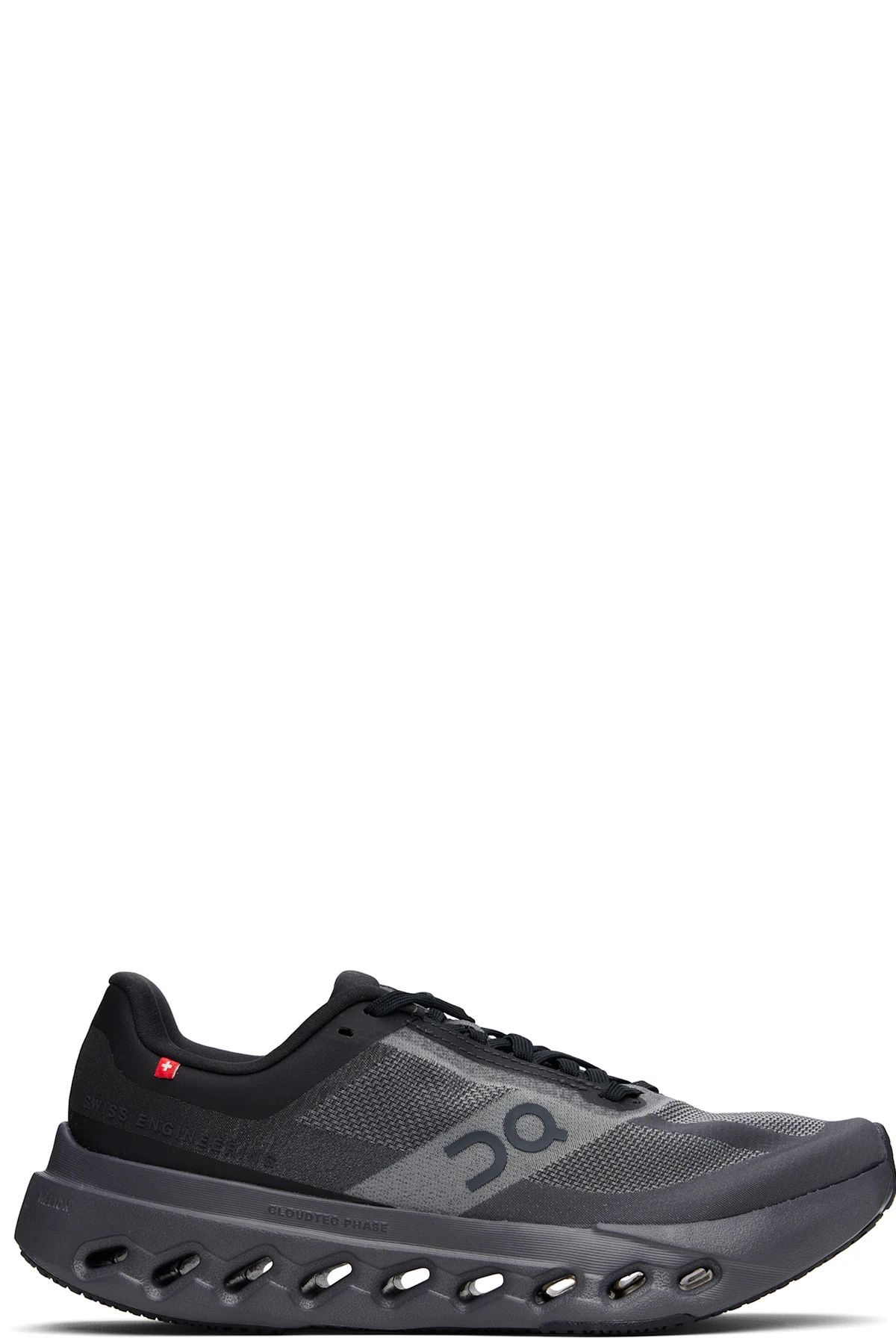 Black & Gray Cloudsurfer Next Sneakers