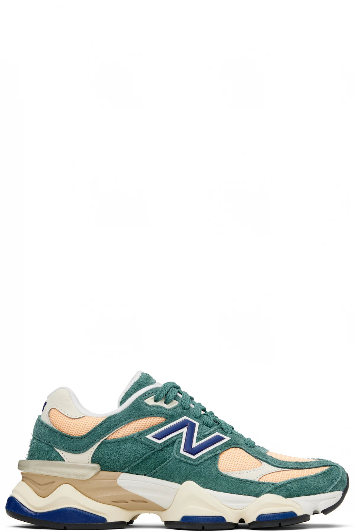 Green & Orange 9060 Sneakers