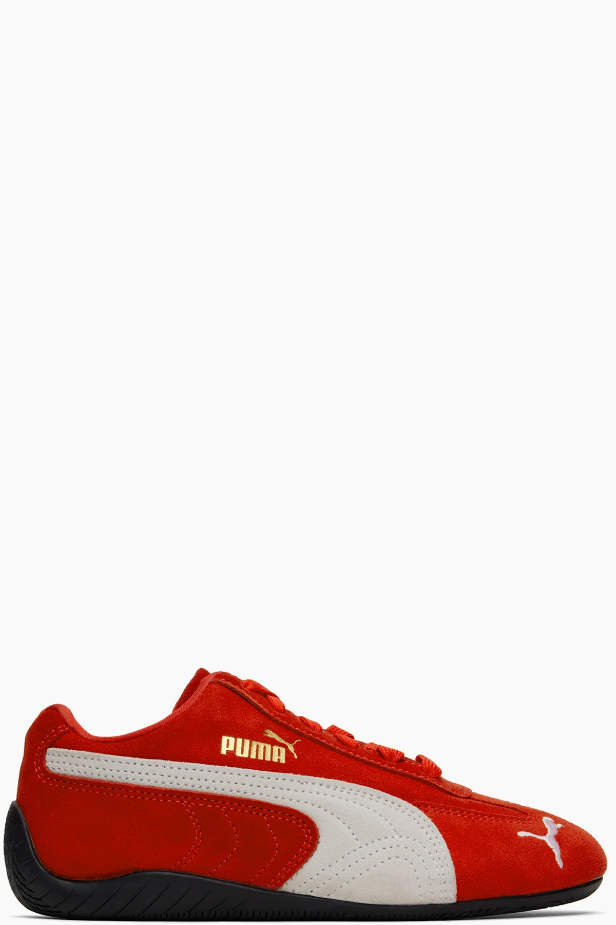 Red & White Speedcat OG Sneakers