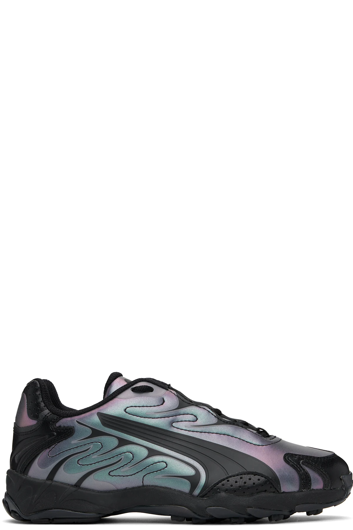 Black Inhale Color Shifting Sneakers