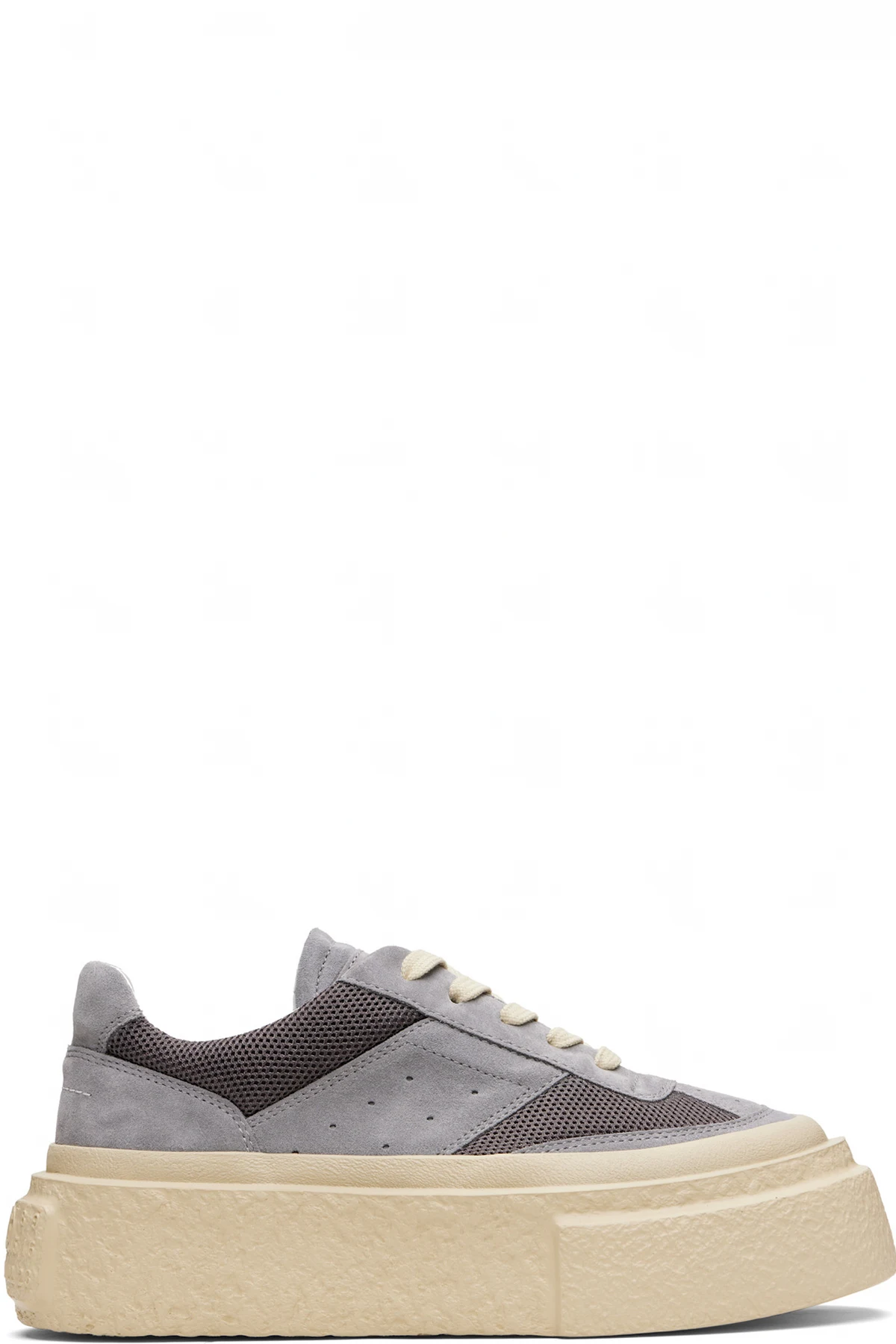 Gray Platform Sneakers