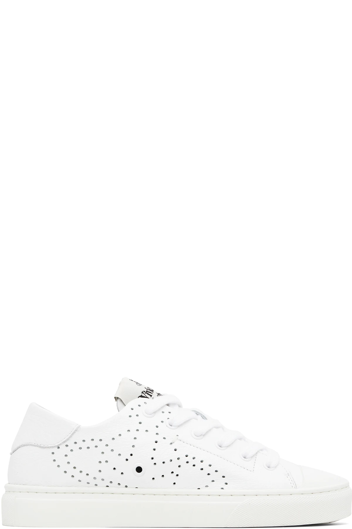 White Soft Punch Sneakers