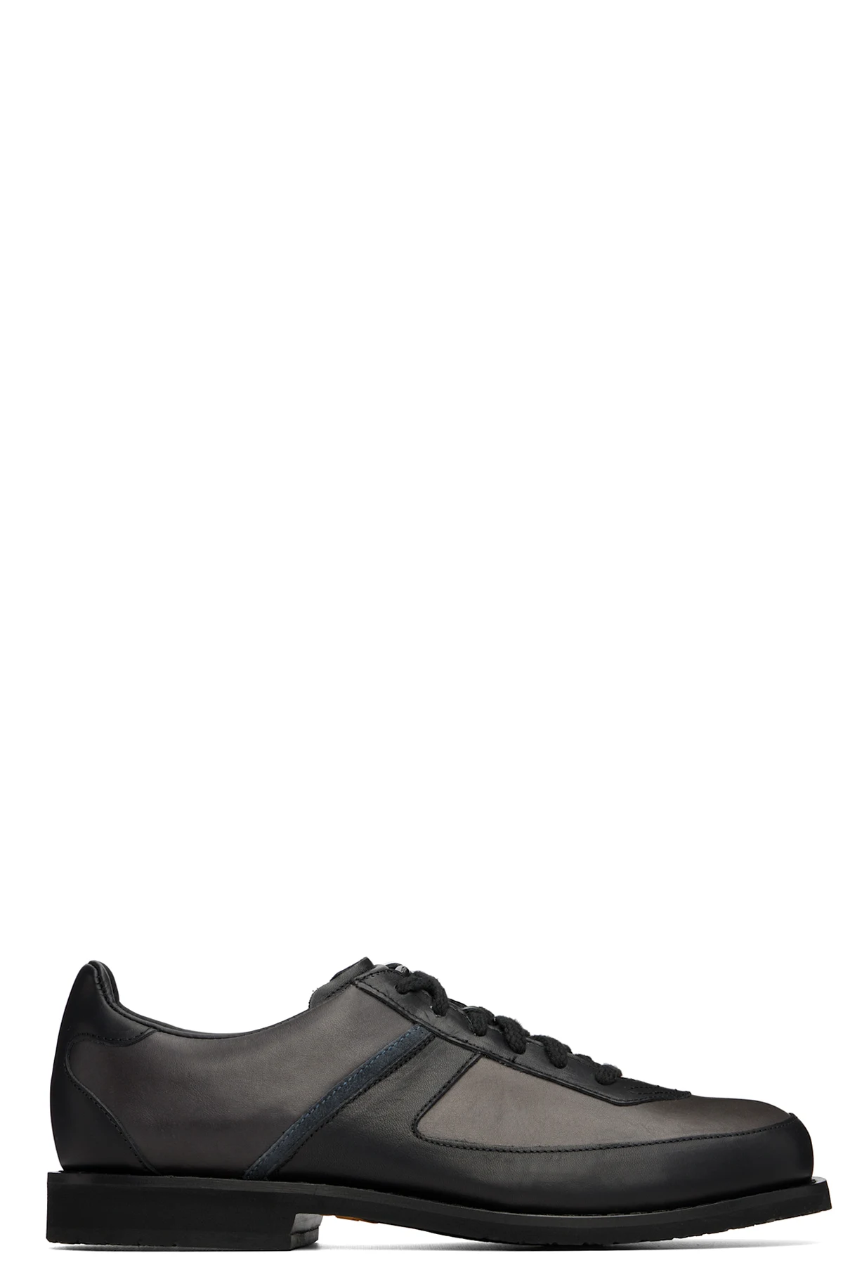 Brown & Black Ten Pin Sneakers