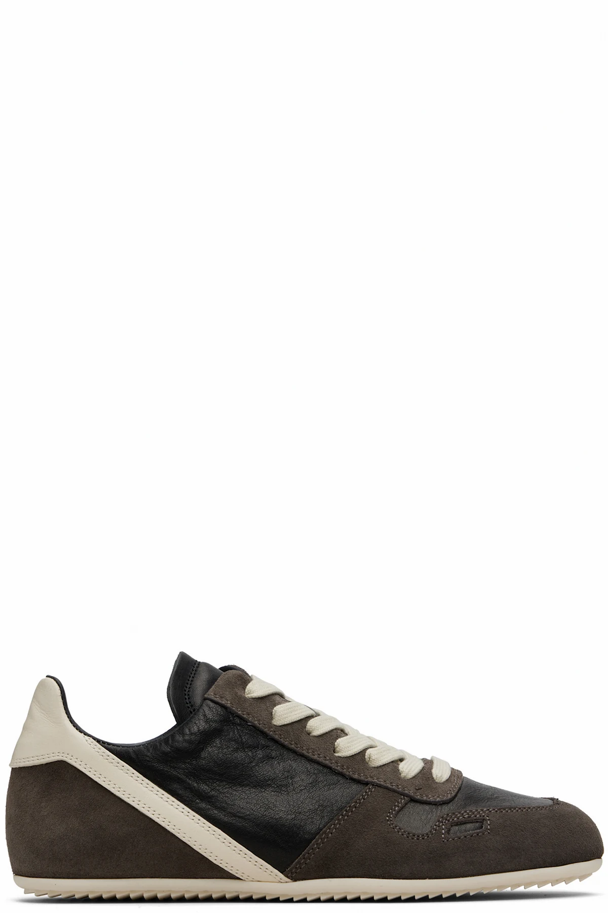 Black & Gray Concordians Minimal Sneakers