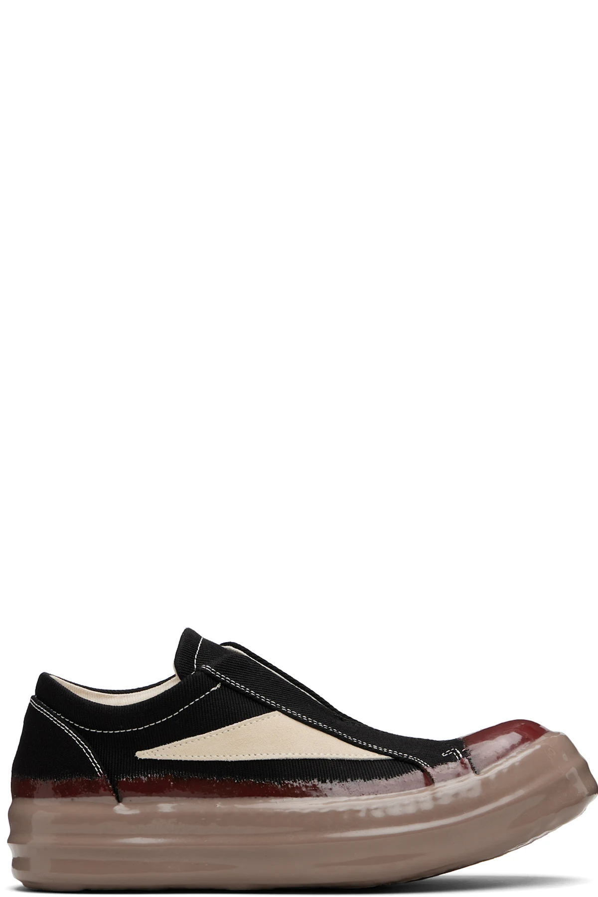 Black Concordians Laceless Vintage Sneaks Sneakers