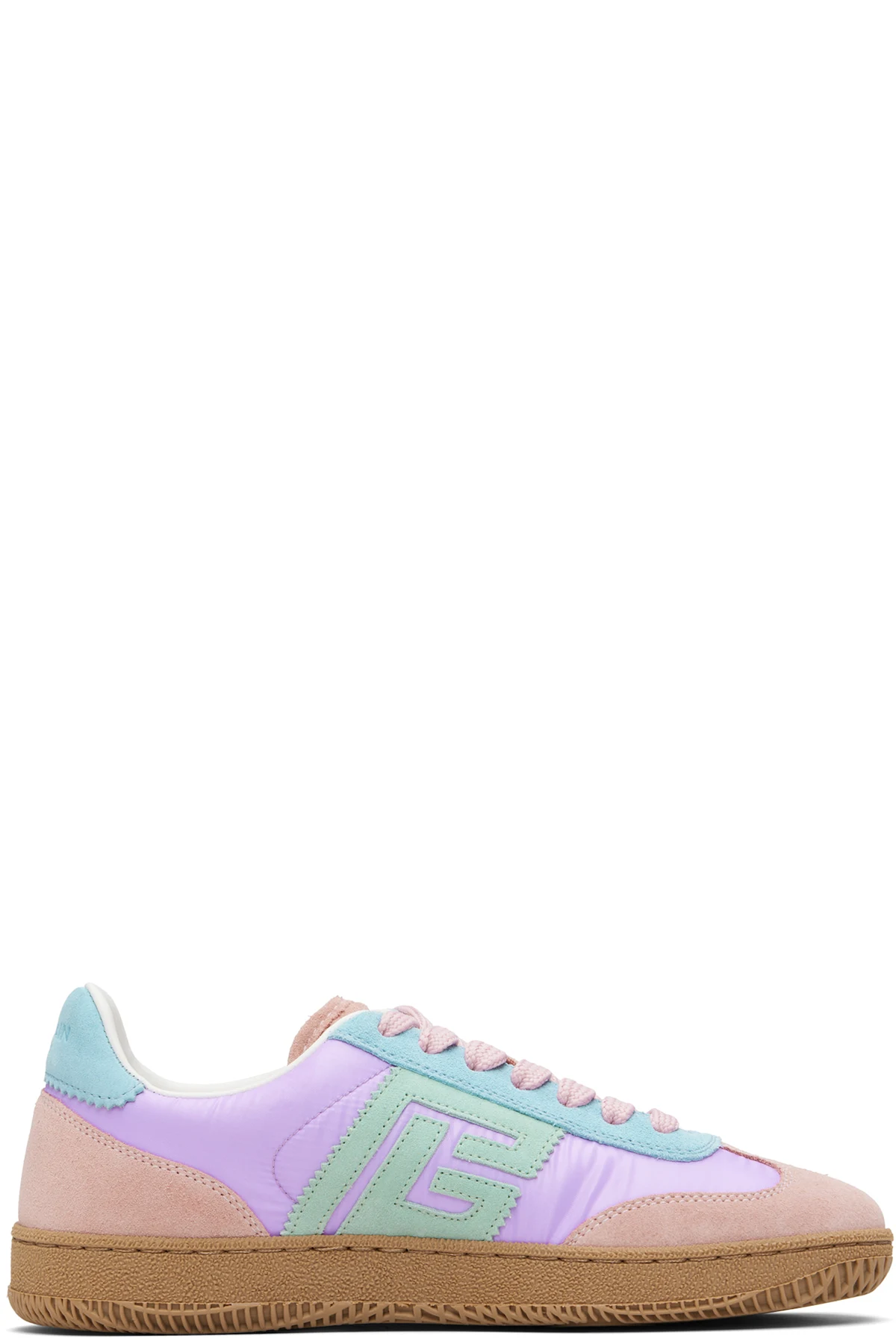 Multicolor Swan Suede & Nylon Sneakers