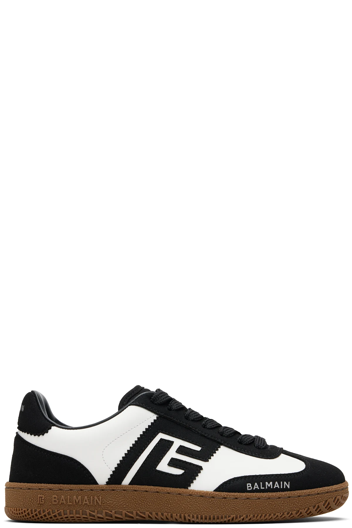 Black & White Swan Sneakers