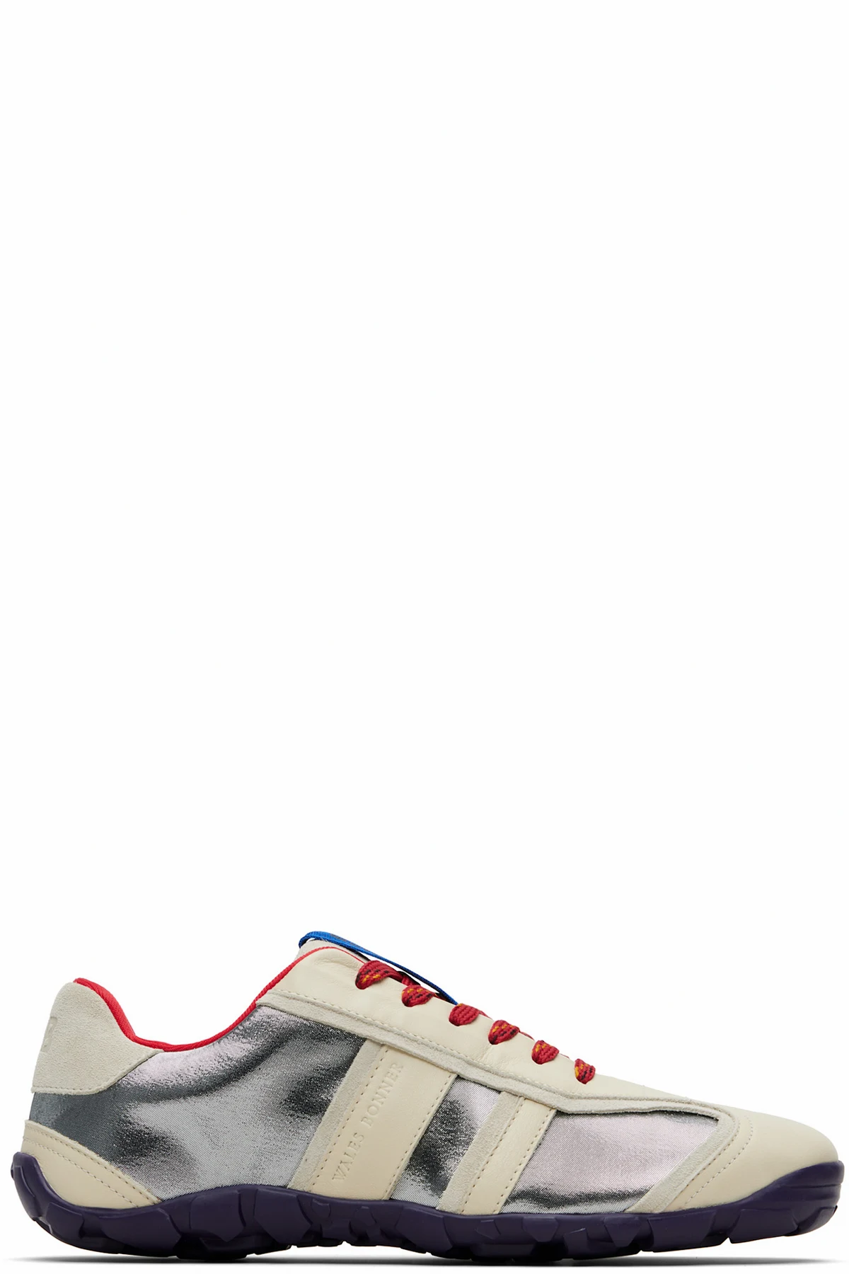 Off-White & Silver Cadence Sneakers