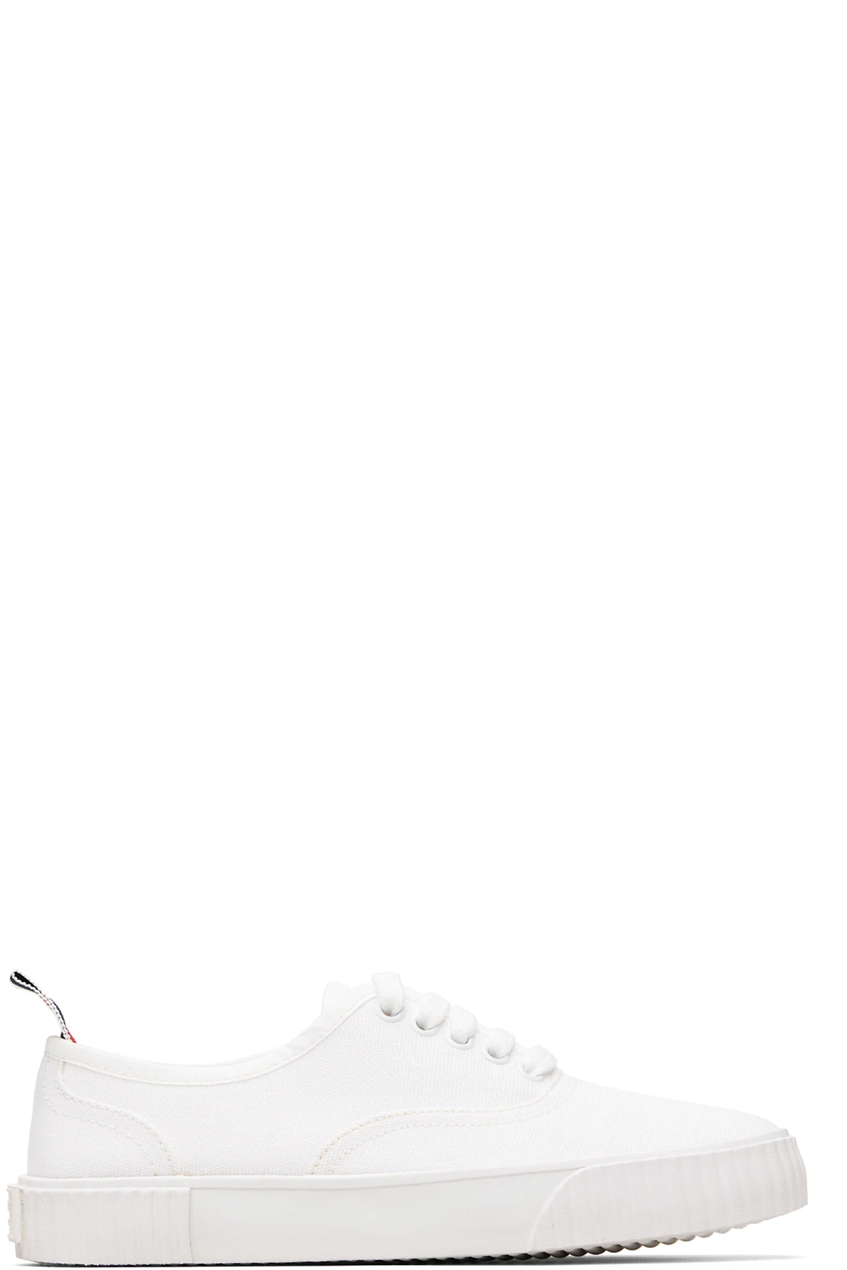 White Canvas Heritage Sneakers