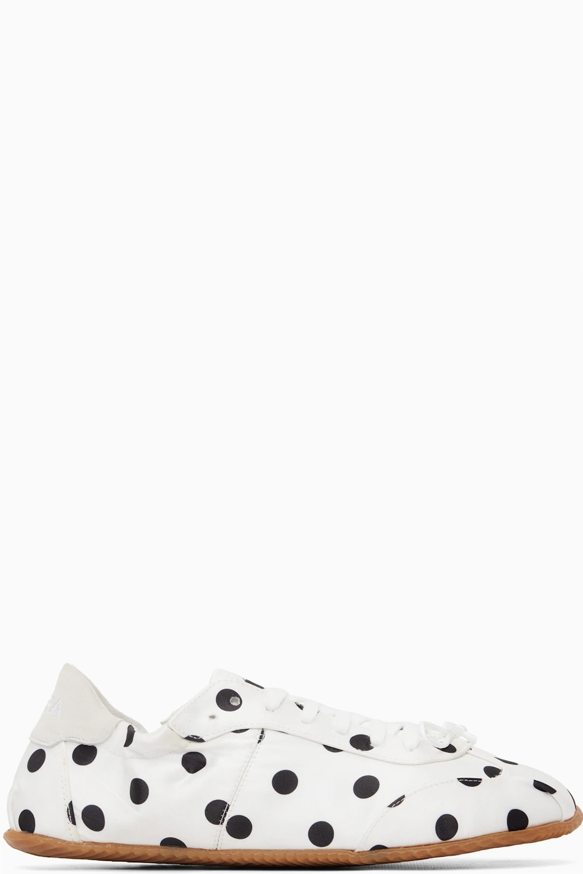 White Ballerina Dots Sneakers