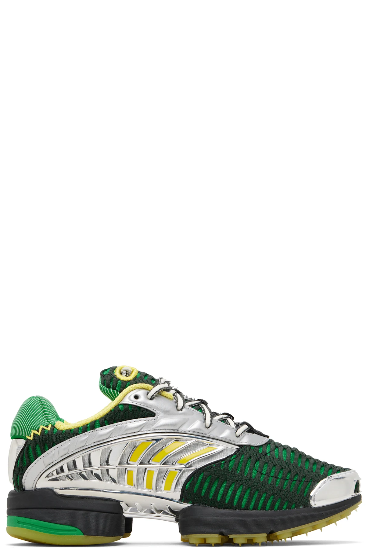 Green & Silver Brain Dead Edition Climacool 2 Sneakers