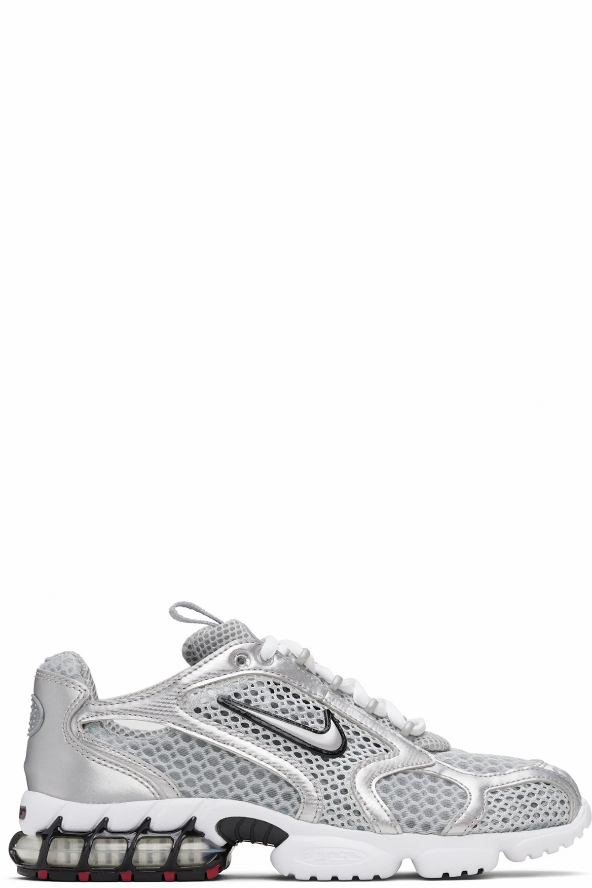Silver Air Zoom Spiridon Cage 2 Sneakers