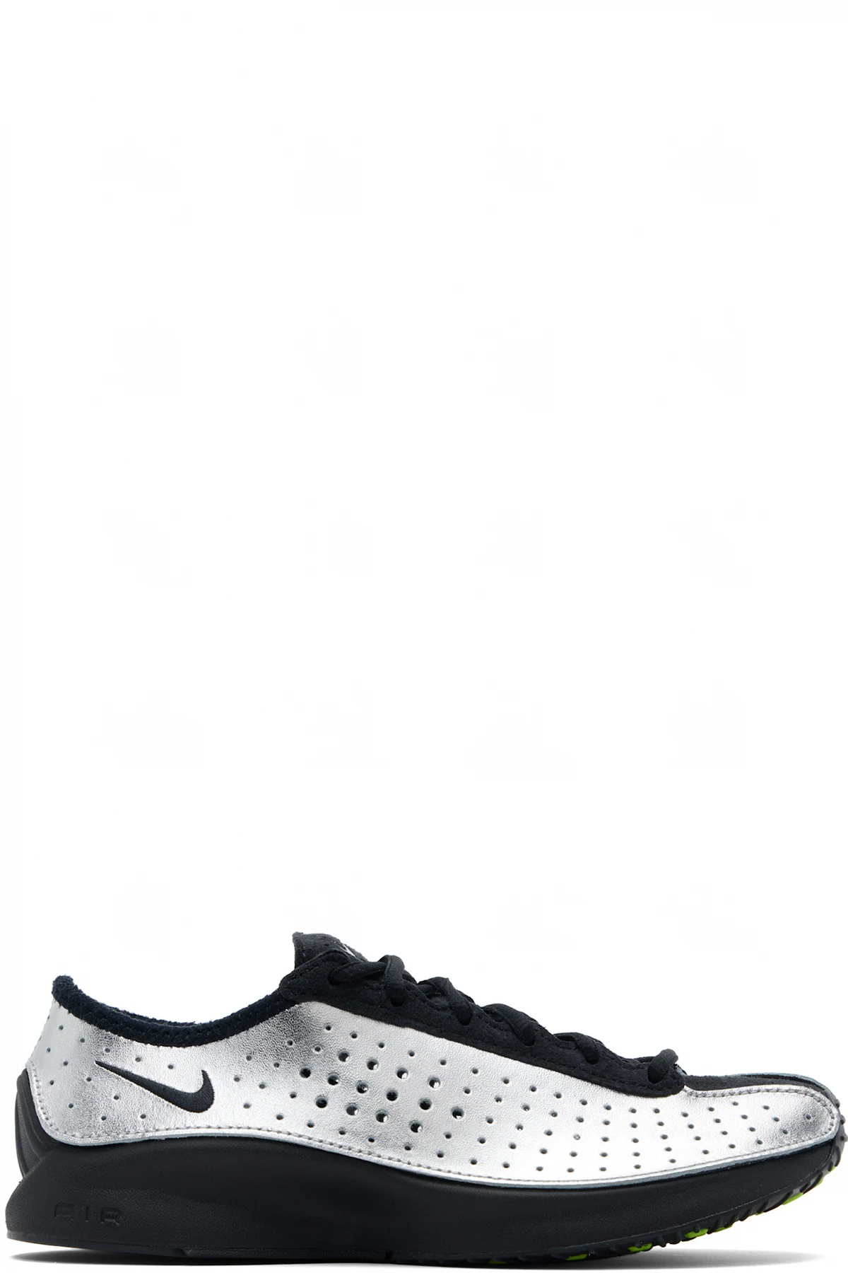 Silver & Black Air Superfly Sneakers