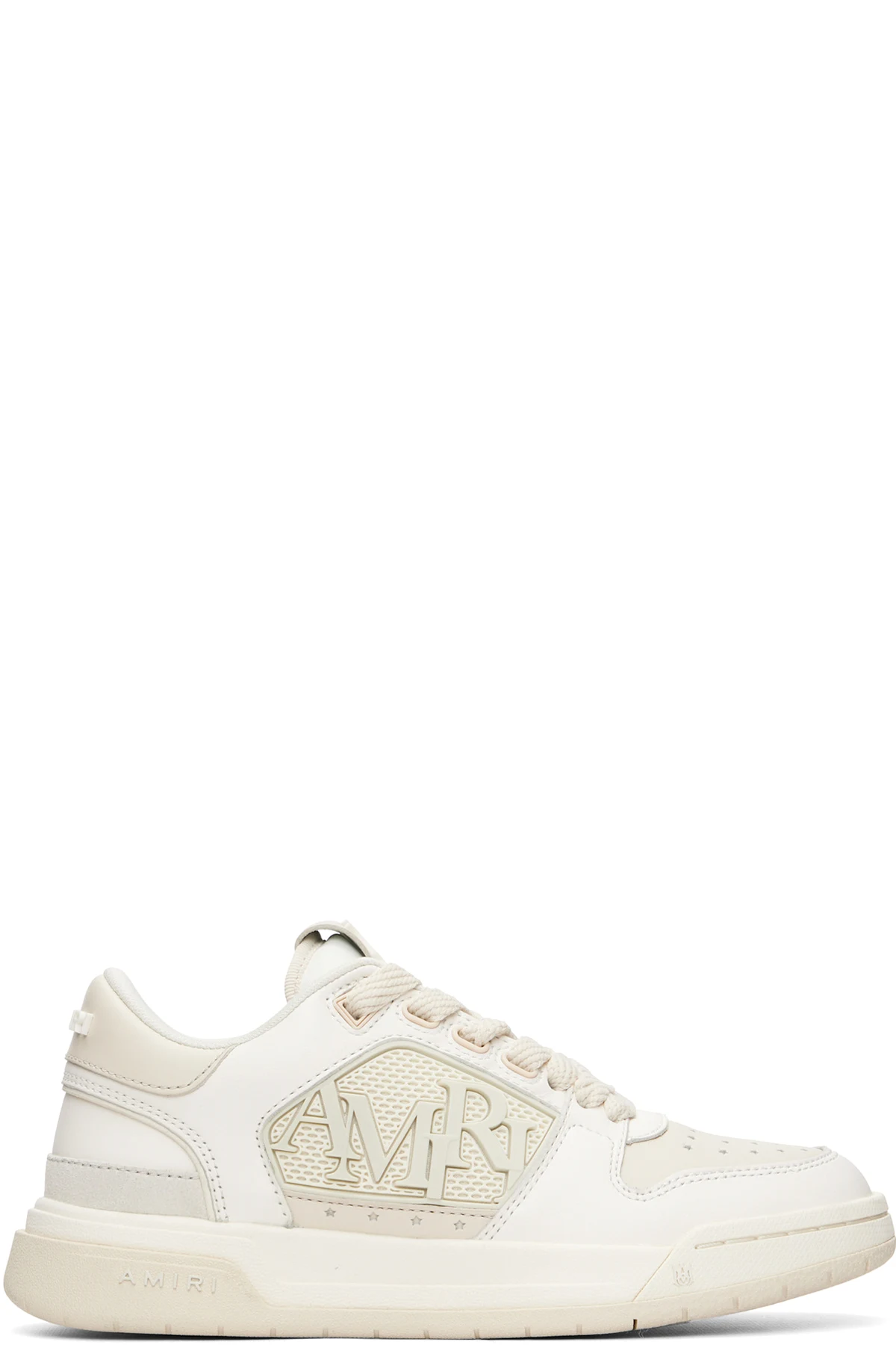 White & Off-White Classic Low Sneakers