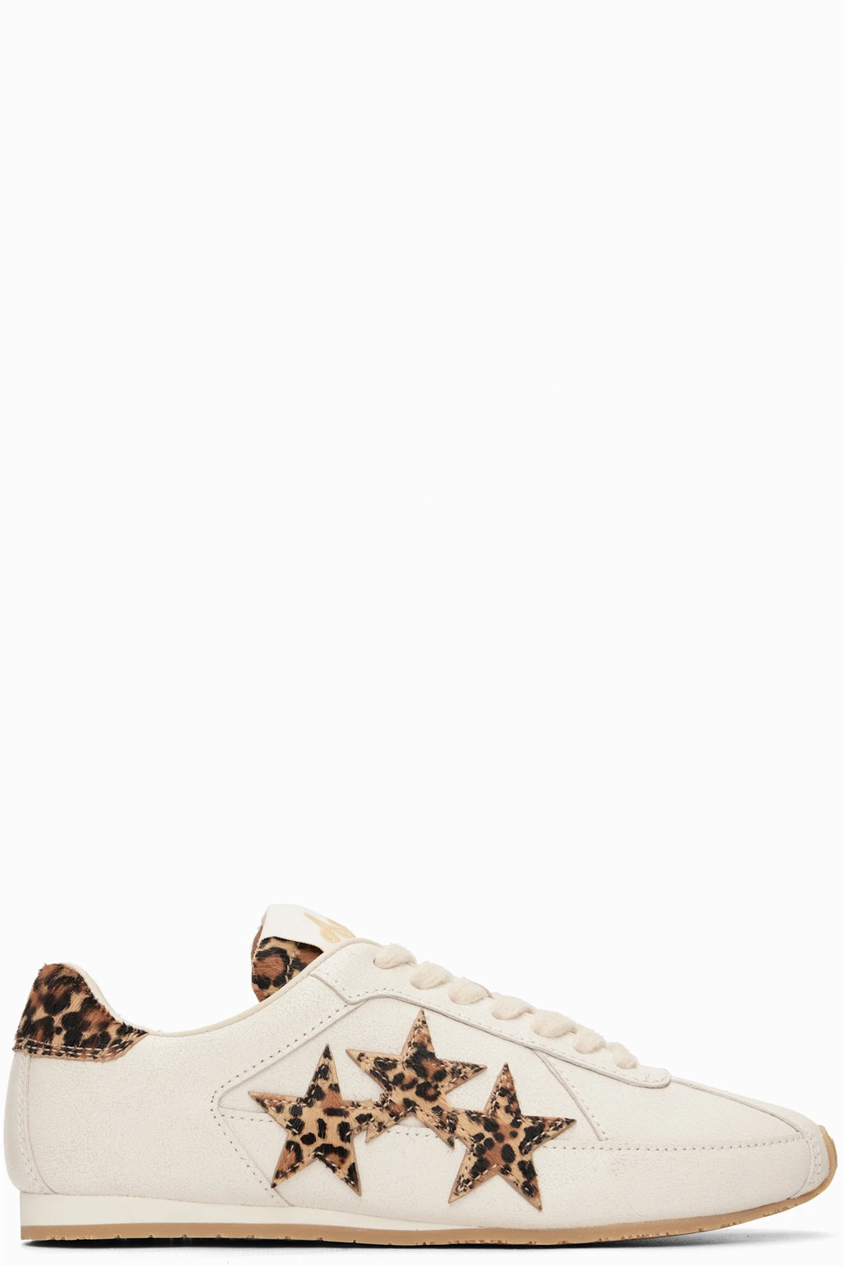 Off-White Leopard Pacific Flat Sneakers