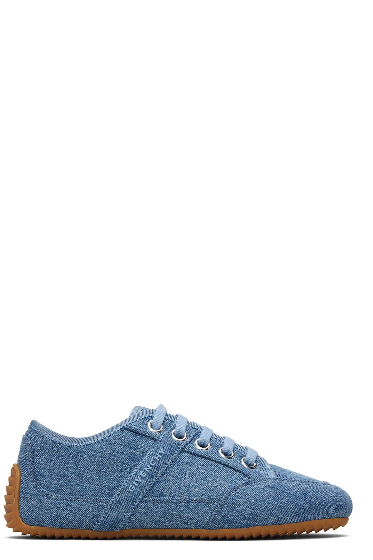 Blue Slim Denim Sneakers