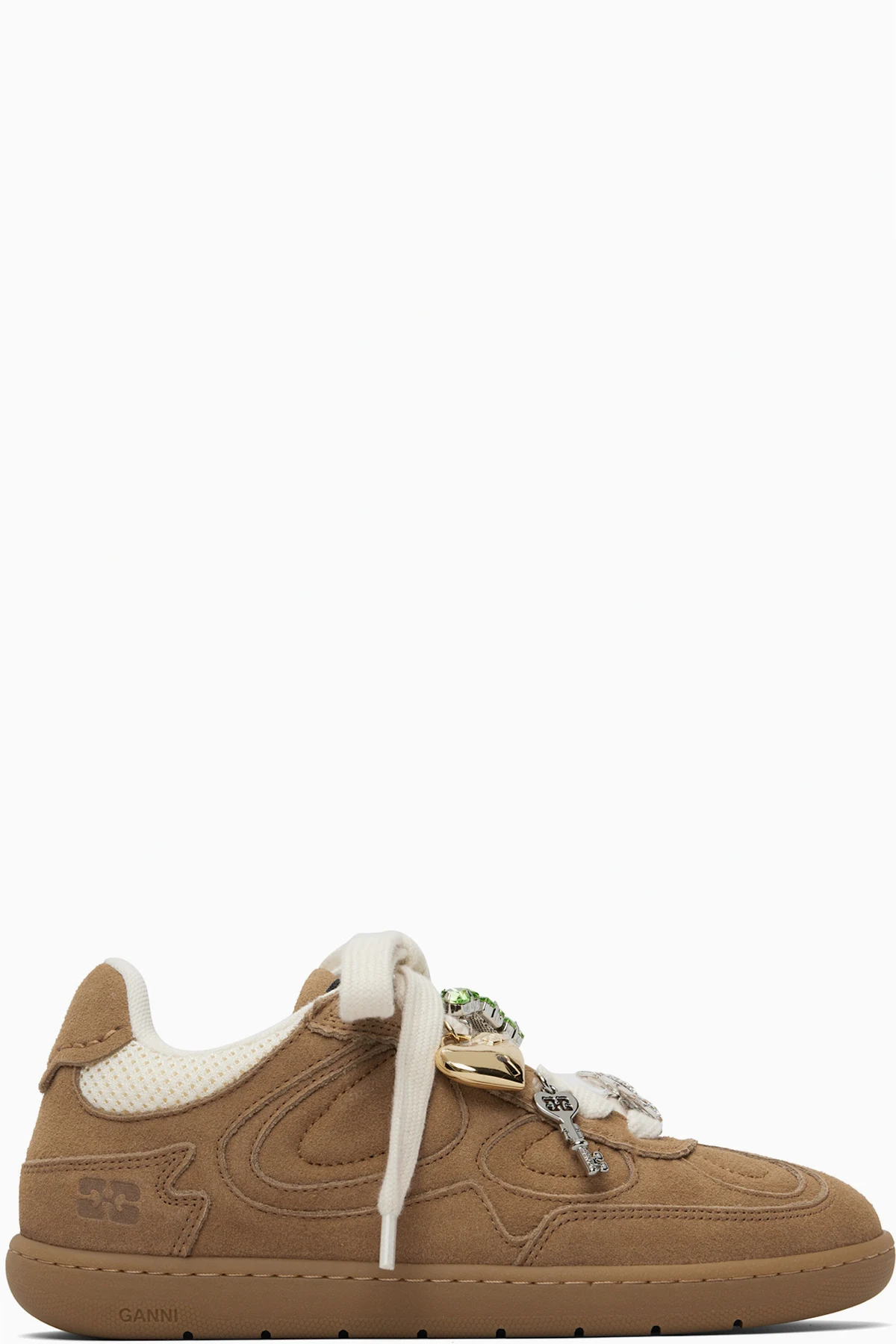 Brown Recycled Suede Sneakers