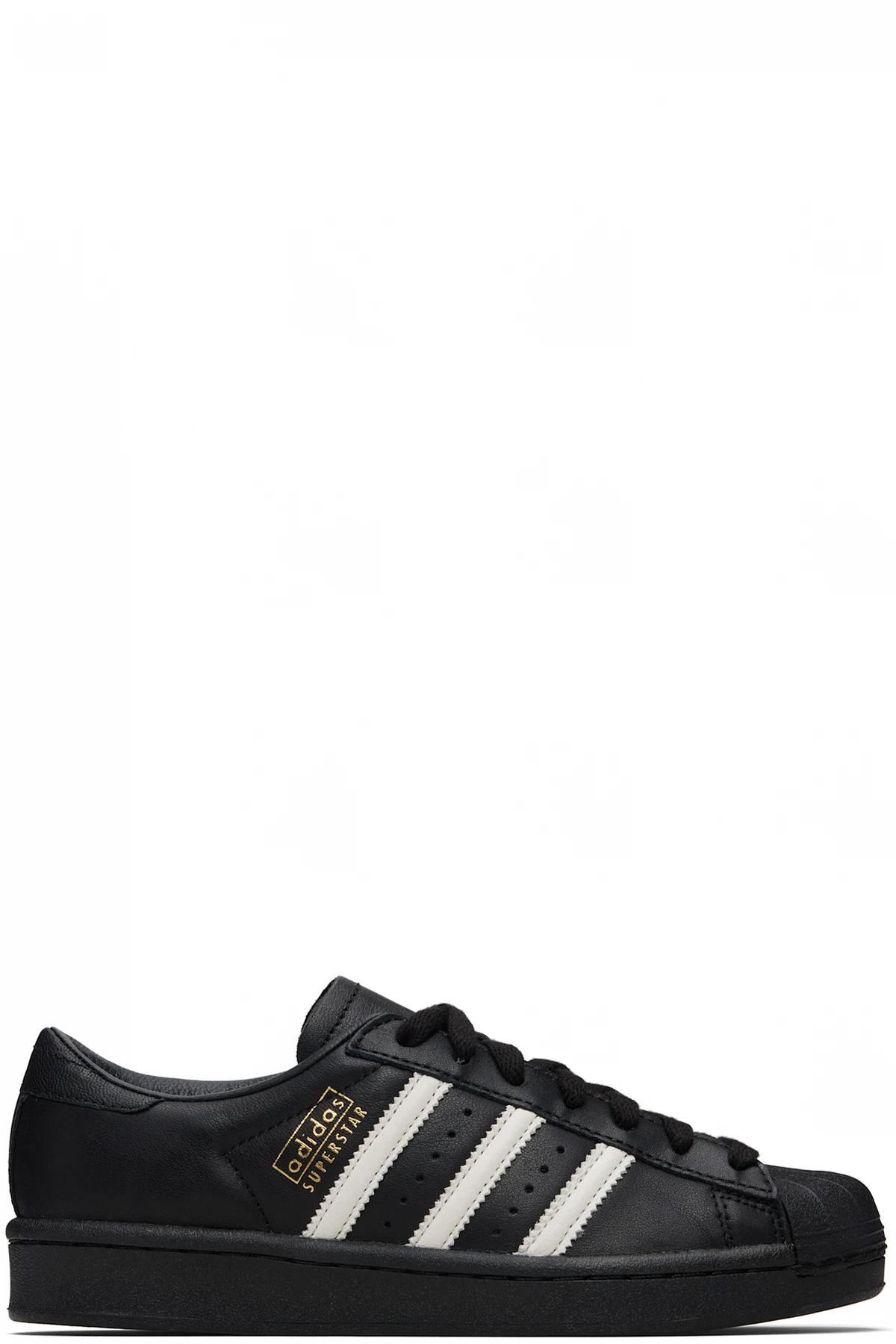 Black Superstar Vintage Sneakers