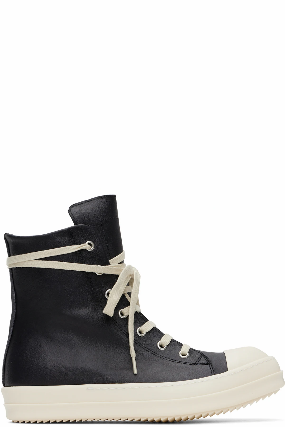 Black Hollywood Leather Sneakers