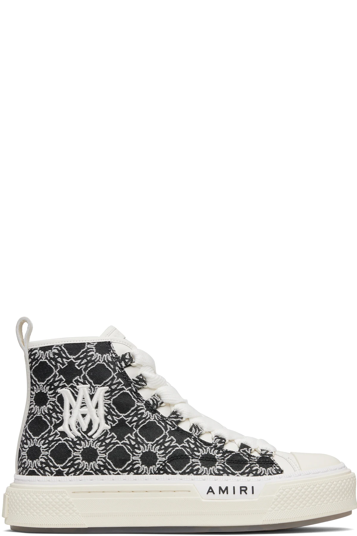 Black & White MA Quad Court Hi Sneakers