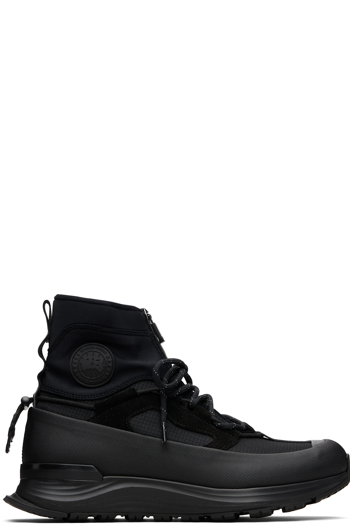 Black Glacier Trail High Sneakers