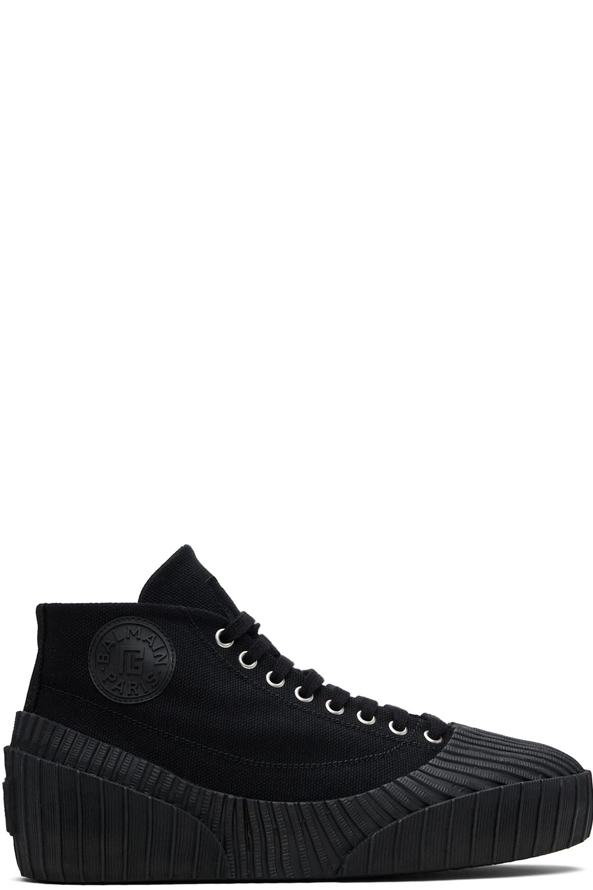 Black Riff Low Canvas Sneakers